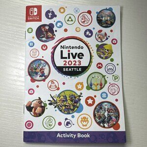 Nintendo Live 2023 Activity Book  - Seattle‎ - PAX West - New
